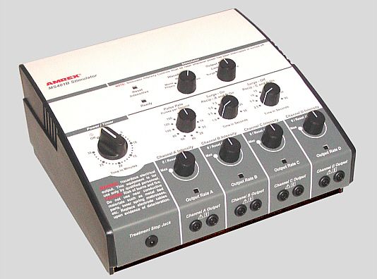 Amrex Low Volt Bi Phasic / Mono Phasic AC Muscle Stimulator, MS401B