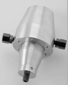 Branson Ultrasonic Cup horn 1 I.D.,high-intensity with flow-thru ports (1 inch D ),101-147-046