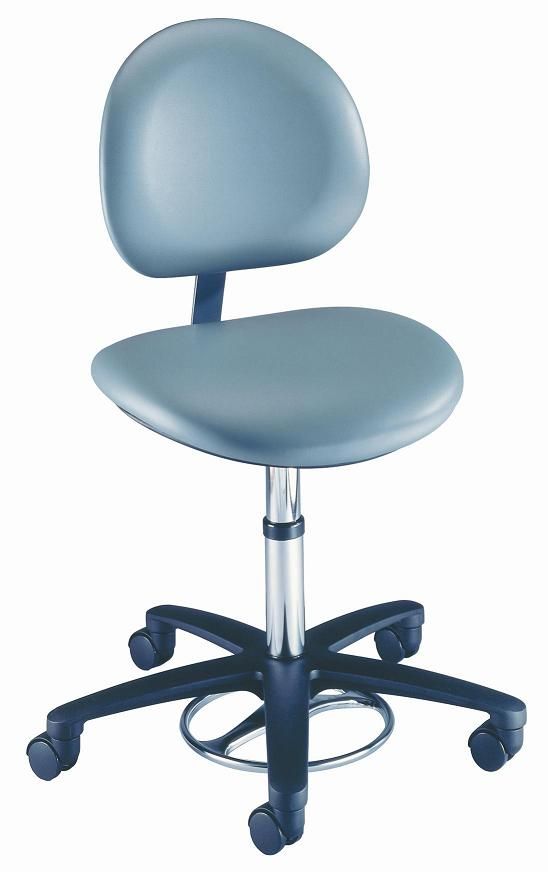 Brewer Foot Operated Stool 18 inch Contour Seat Height adjustment 21340B