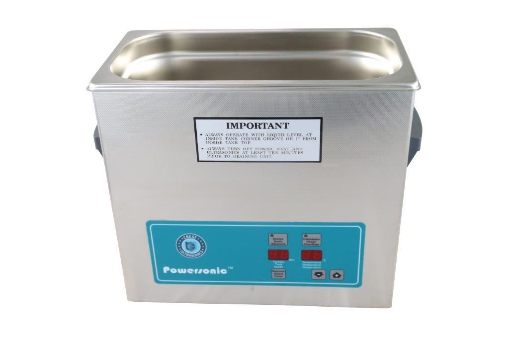 Crest Ultrasonic Cleaner w/ Timer & Heat 1 Gal, P360H-45