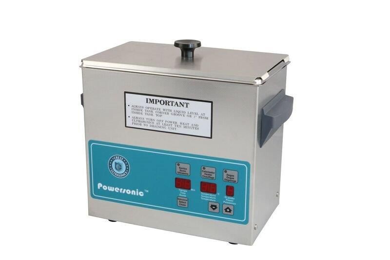 Crest Ultrasonic Cleaner w/ Digital Timer, Heat & Power Control 0.75 Gal, P230D-45