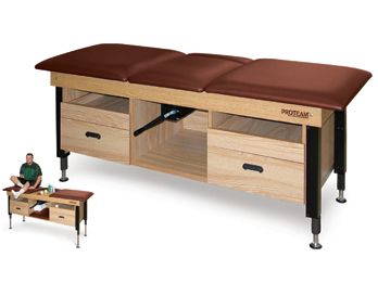 Hausmann Model A9062 Crank Hydraulic Taping/Treatment Table