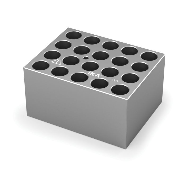 IKA Single block for Round bottom tubes (12 / 13 mm)