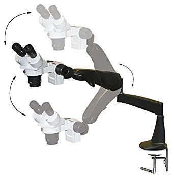 LW Scientific Stereoscope DM on Pneu Flex Arm, DMM-S12N-PA77