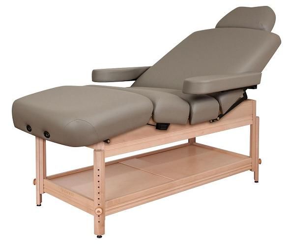 Oakworks Clinician Adjustable Lift-assist Salon Top Table