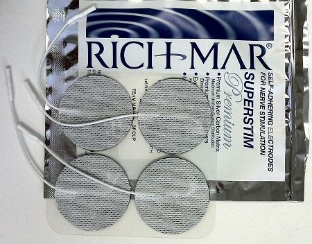 Richmar MultiStim 7.6cm (3) Round (Cloth) Electrode, 400-881