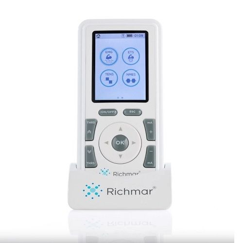 Richmar single channel portable electrotherapy device w/ EMG DQEMG-P w/ probes