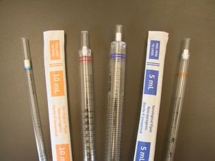 SCILOGEX - Serological Pipettes, 25ml Individually wrapped, Sterile 50/bag, 200/case, 2507635