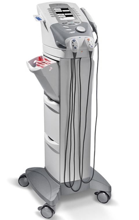 Chattanooga Therapy Cart w Adapter for Intelect Transport Unit, 2891K