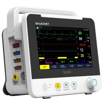 Bionet Brio X3Vet Multi-Parameter Veterinary Monitor BrioX3Vet