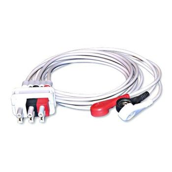 Bionet Snap Type 3 Lead ECG Cable