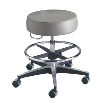 Brewer Century Series Pneumatic Exam Stool Height adj BRE-11001BLCD