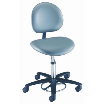 Brewer Foot Operated Stool 18 inch Contour Seat Height adjustment 21340B