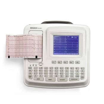 Edan Interpretive 6 Ch. ECG EKG Machine SE-601B