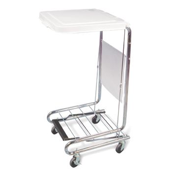 Hausmann Model 2189 Mobile Hamper Stand