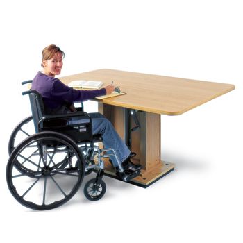 Hausmann Model 4300 Crank Hydraulic Work Table