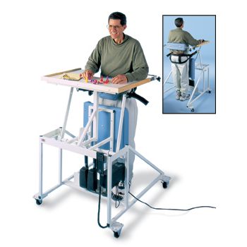 Hausmann Model 6175 Hi-Lo Econo-Line Stand-In Table with Electric Patient Lift