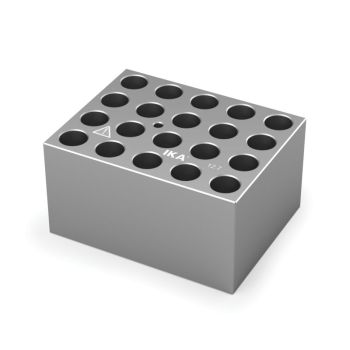 IKA Single block for 12 mm vials,Pore size 12,7 mm,Depth 30,0 mm