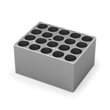 IKA Single block for 15 mm vials,Pore size 15,8 mm,Depth 35,0 mm