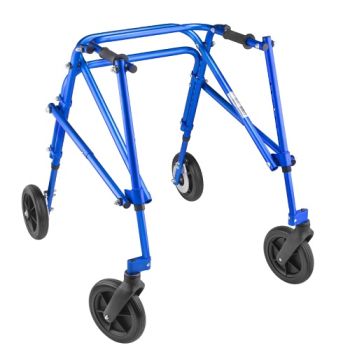 Klip Lightweight Posterior Walker w/ 8 inch Wheels For Kids & Teens KP438