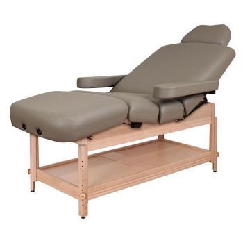 Oakworks Clinician Adjustable Lift-assist Salon Top Table