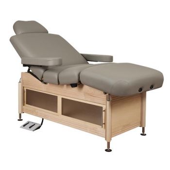 Oakworks Clinician Electric-Hydraulic Lift-assist Salon Top Table