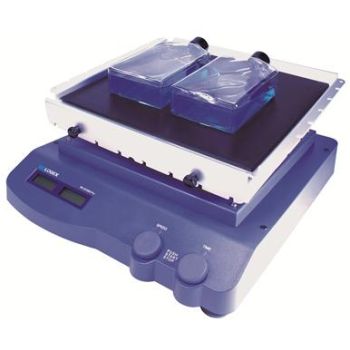 SCILOGEX SK-D3309-Pro Lcd Digital 3D Rocker,9� Angle,w/ 18900155 Tissue Culture Flask Accessory,100-220V/50-60Hz,83422001