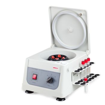 Unico Powerspin Fx Centrifuge Fixed Speed 3400 Rpm 8 Place w/ Tube Holdster Rack C808H